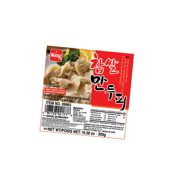 Fzn Sweet Rice Dumpling Wrappers 24/280g 찹쌀 만두피 PANASIAFOOD WHOLESALE