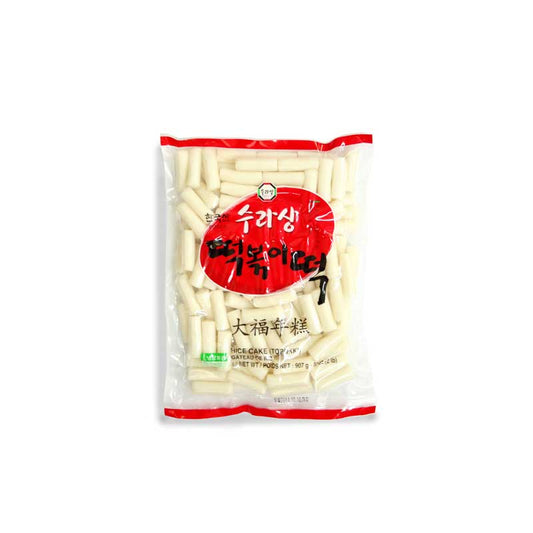 Teokpokki rice Cake 12/2Lbs  수라상 떡볶이 떡