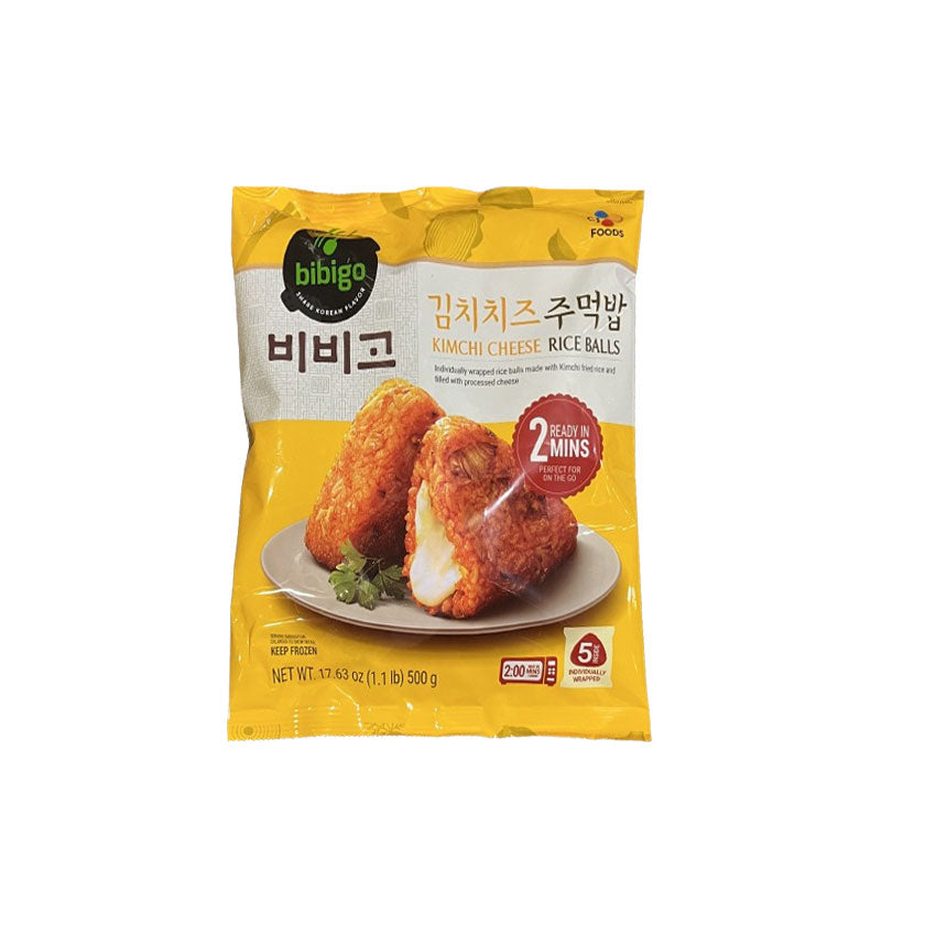 Fzn Bibigo Fried Kimchi Cheese Rice Ball 12/500g 비비고 김치치즈 주먹밥