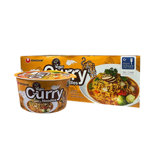 Vegan Curry Noodle Big Bowl 6/101g 비건 커리 큰사발
