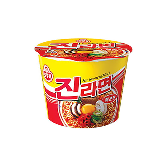 Jin Ramyun Bowl(spicy) 12/110g 진라면 큰컵(매운맛)