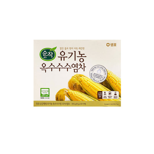 Roasted Corn Tea 6/30t/10g 순작 유기농 옥수수수염차