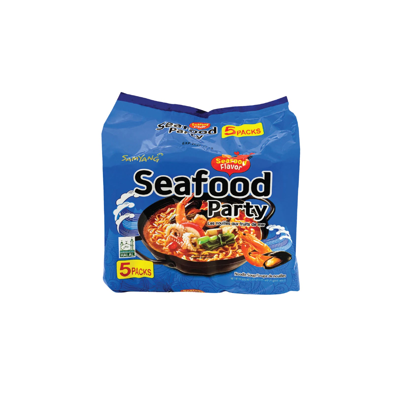 Sea Food Party Noodle Multi 4/5/125g 해물파티 PANASIAFOOD WHOLESALE