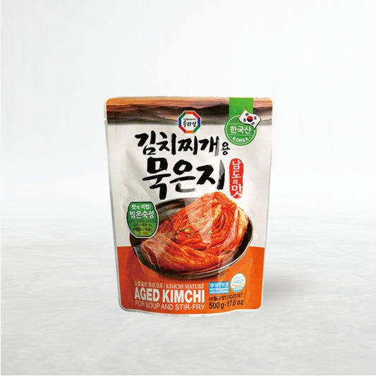 00011 : 김치찌개용 묵은지 : 12/500g : FZN LONG FERMENTED KIMCHI