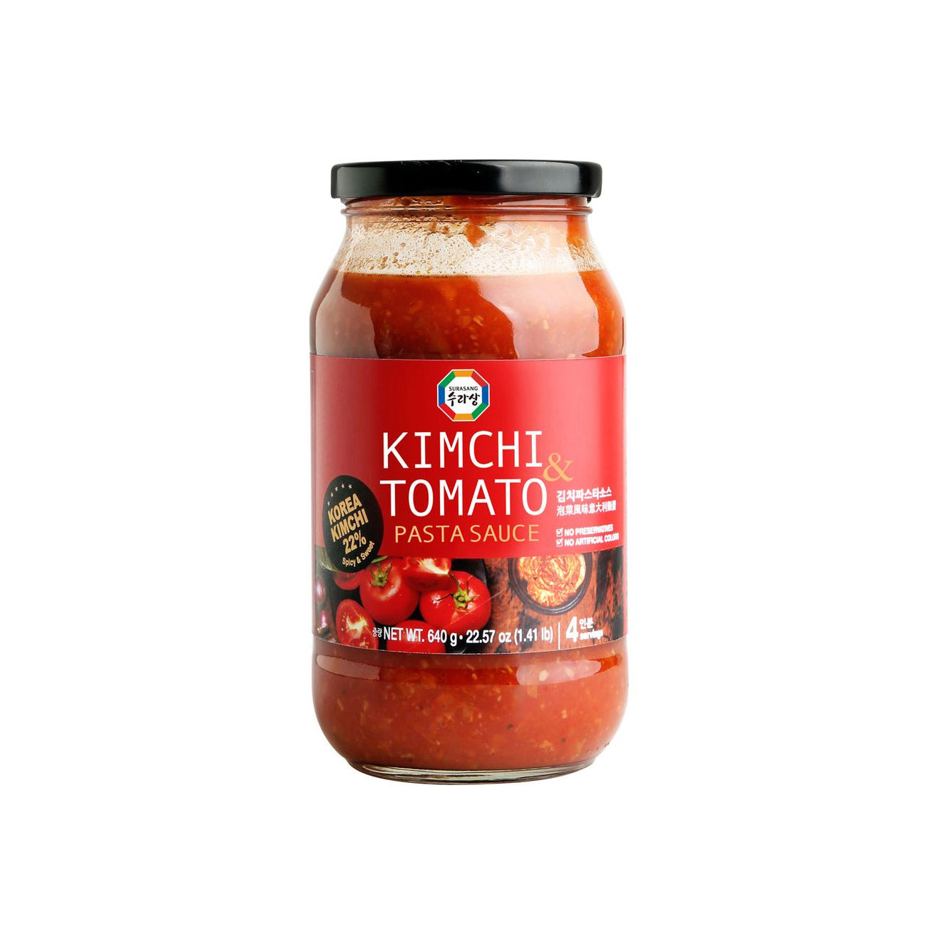 Kimchi+Tomato Pasta Sauce 8/640g 김치토마토파스타소스