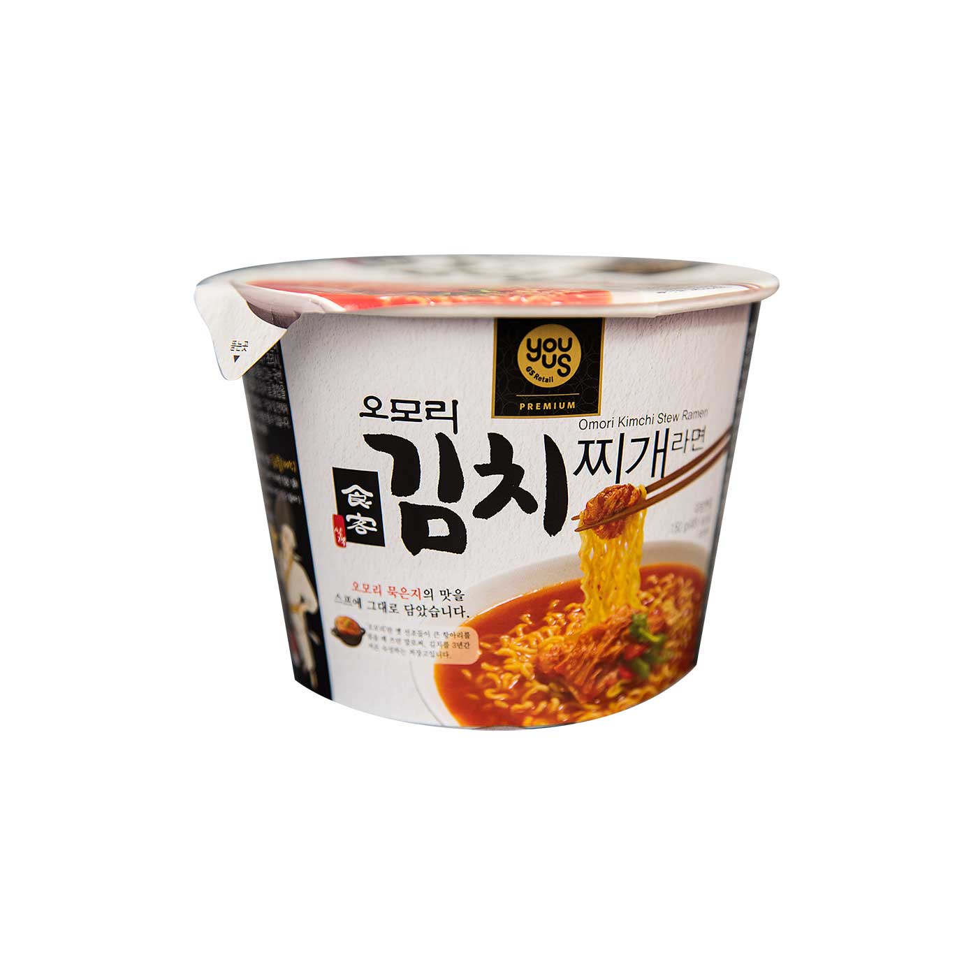 Omori Kimchi Stew Ramyun Bowl 16/150g 오모리김치찌개라면 볼