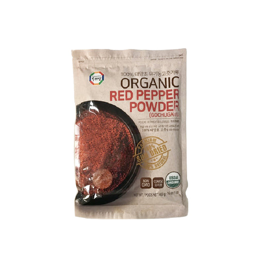 Organic Red Pepper Powder(Coarse) 22/1LB 수라상 유기농 굵은 고추가루