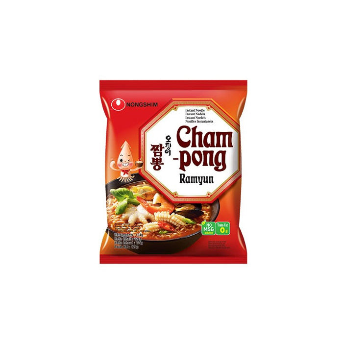 Cuttlefish Chambbong  Noodle(M) 20/124g 오징어 짬뽕