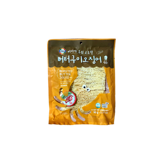 Calamar rôti (avec beurre) 36/90g 버터구이 오징어