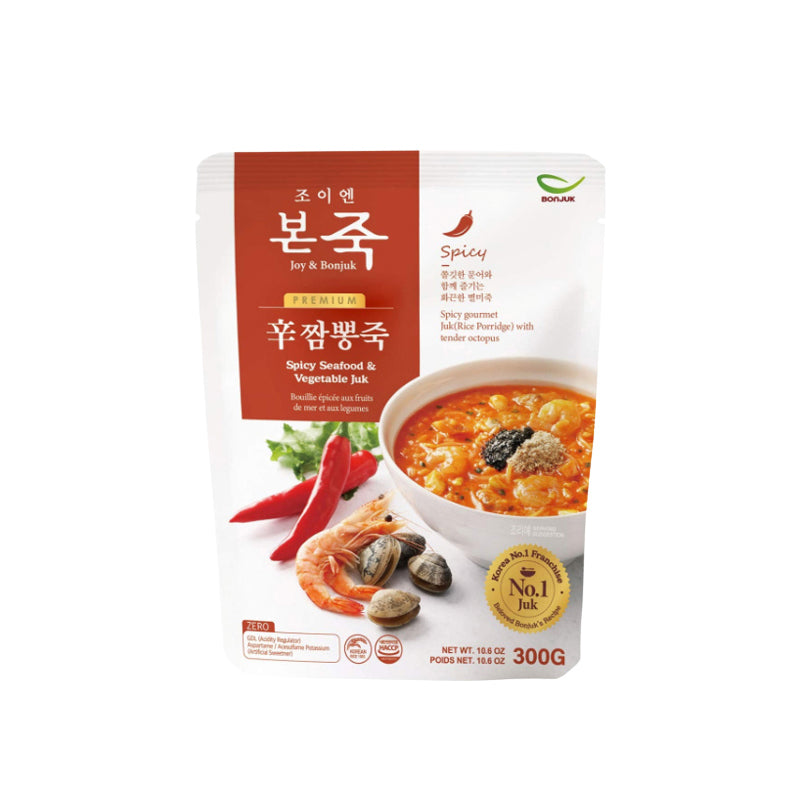 Bon Porridge(Spicy Jjambbong) 32/300g 조이엔 본죽(신짬뽕죽)