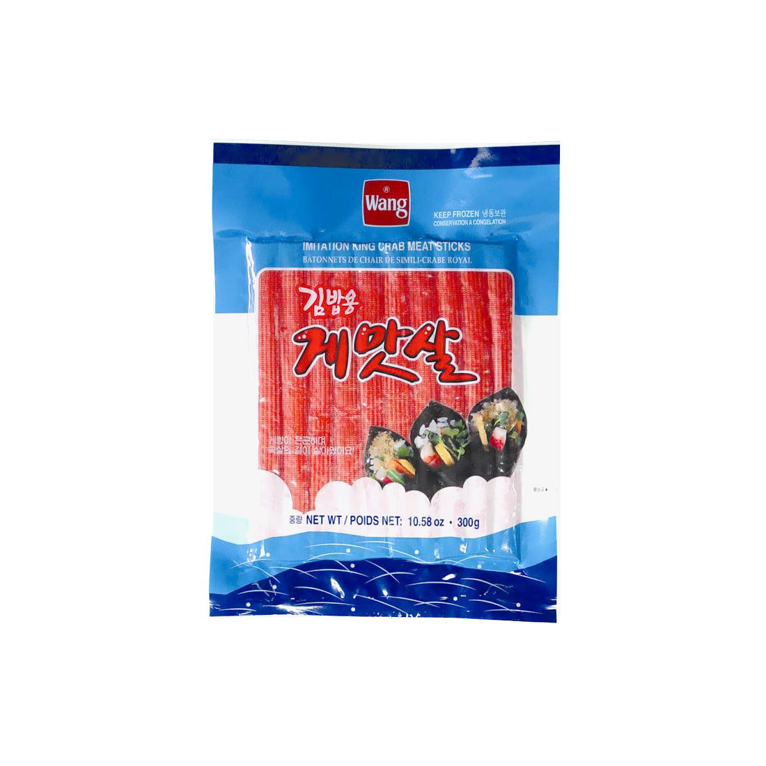 Fzn Crab Flavored Fish Meat For Sushi 30/300g 김밥용 게맛살