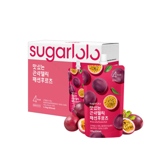 Gelée de Konjac Sugarlolo (Fruit de la Passion) 4/10/150ml