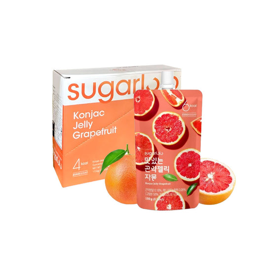 Sugarlolo Konjac Jelly(grapefruit) 4/10/150ml 슈가로로 곤약젤리(자몽)