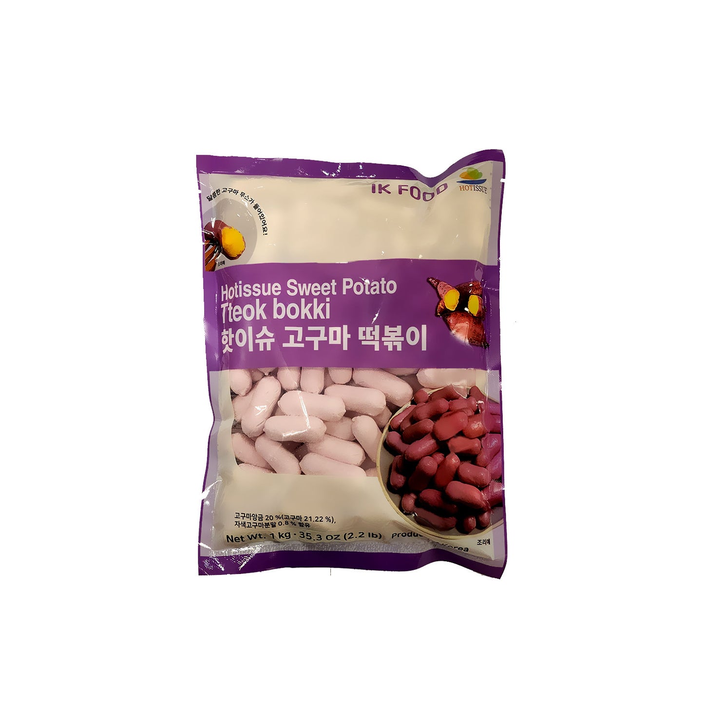 Fzn Hot Issue Sweet Potato Tteocbbokki 10/1Kg 핫이슈(고구마 떡볶이)