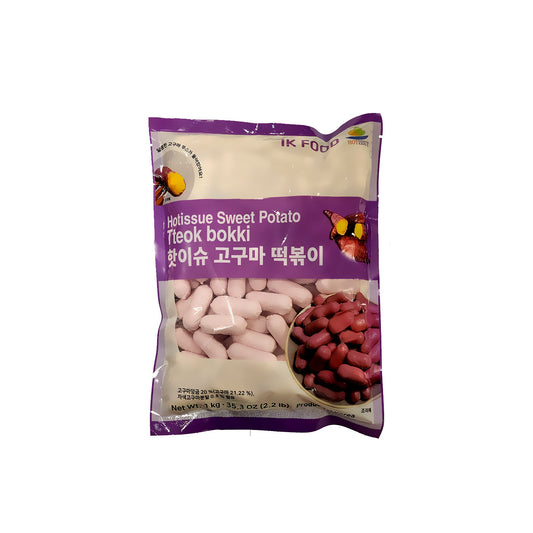 04263 고구마떡볶이떡,  10/1kg FZN SWEET POTATO RICE CAKE FOR TTEOKBOKKI