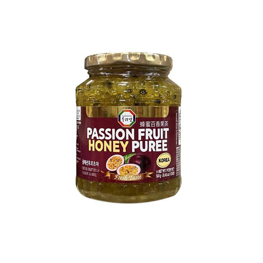 Passion Fruit Honey Puree 15/580g  꿀 패션 후르츠차