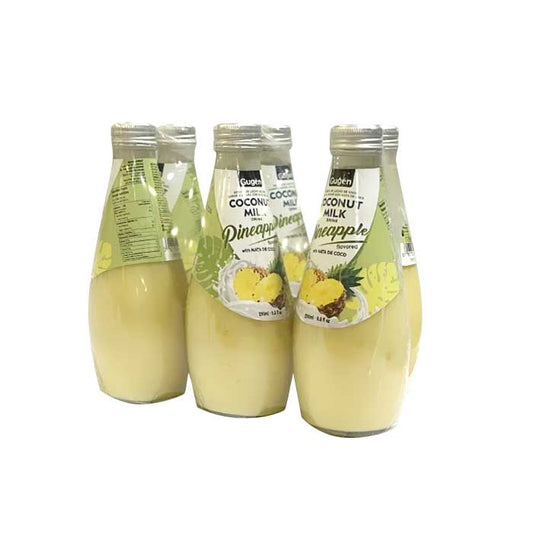 Boisson au lait de coco (ananas) 6/4/290ml 구겐 코코넛밀크(파인애플)