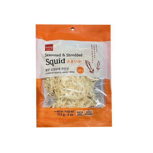 Fzn Seasoned & Shredded Squid(Spicy) 24/113g 얇은 오징어채(매운맛)