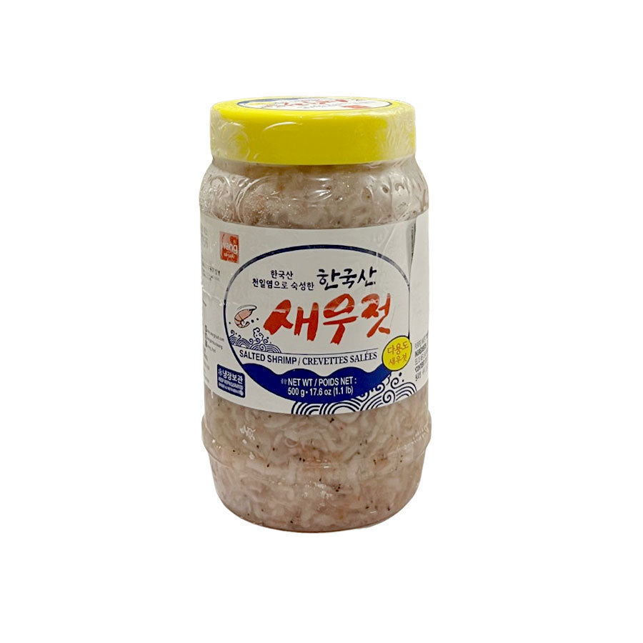 Crevettes Salées Fzn 24/500g 한국산 새우젓