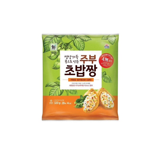 Fzn Fried Bean Curd(W/sauce) 12/480g 주부초밥짱  42매 6인분