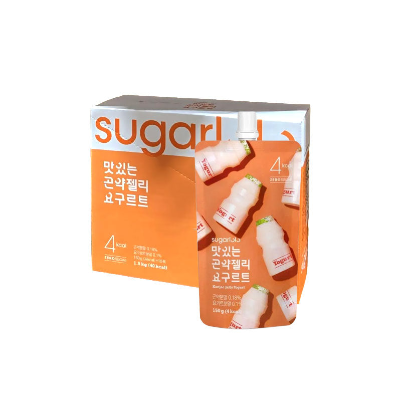 Sugarlolo Konjac Jelly(yogurut) 4/10/150ml 슈가로로 곤약젤리(요구르트)