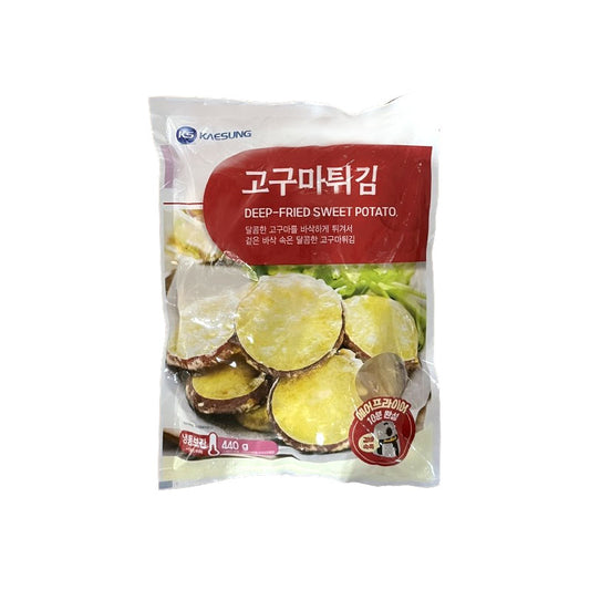 Fzn Tempura de patate douce 20/440g 개성 고구마튀김