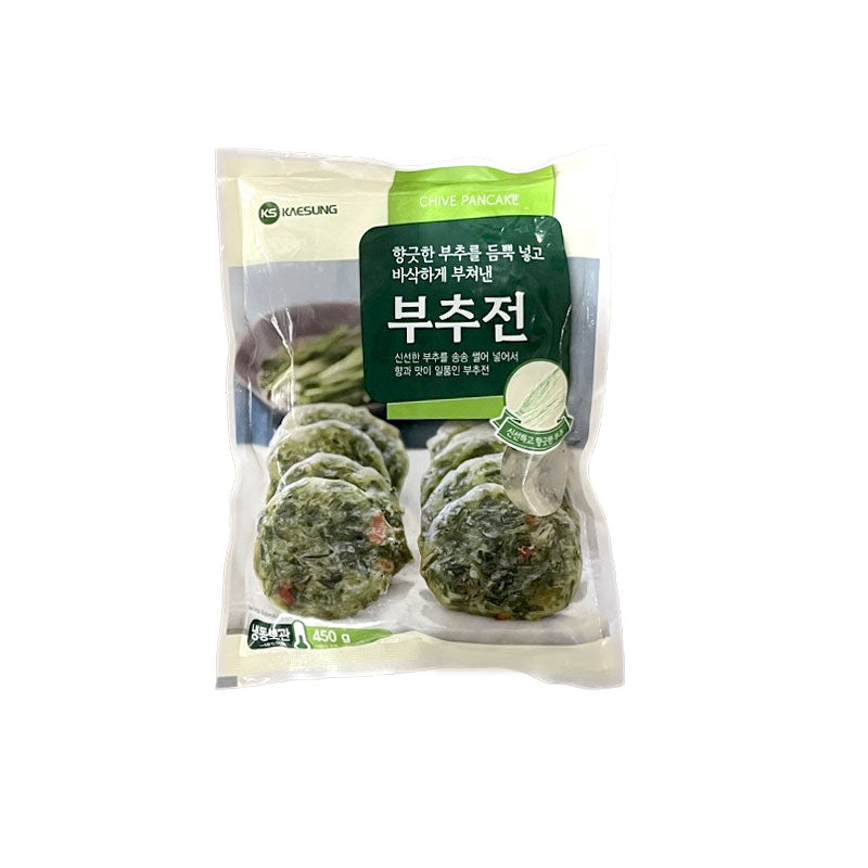 09034 개성 부추전 20/450g KAESUNG FZN CHIVE PANCAKE