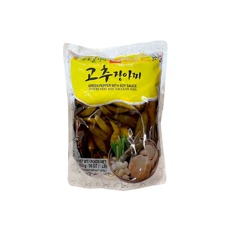 Pickled Green Pepper 24/453g 고추지 장아찌