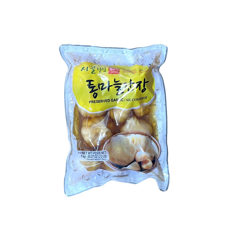 Ail entier mariné (sauce soja) 12/1Kg 통마늘 간장