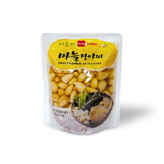 09754 : 시골 마늘장아찌 : 24/453g : PICKLED GARLIC(PEELED)