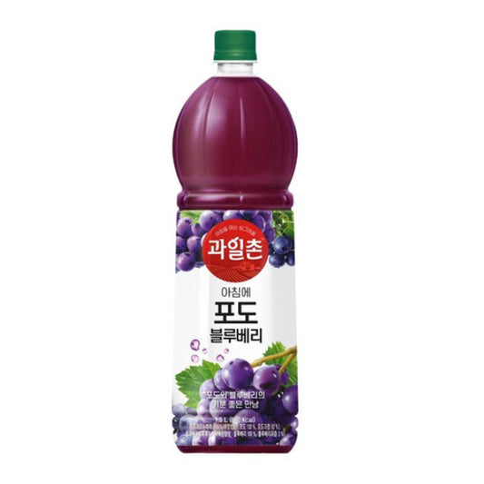 FRUIT VILLAGE (RAISINS ET BLEUETS) 12/1,5L 과일촌 (포도 &amp; 블루베리)