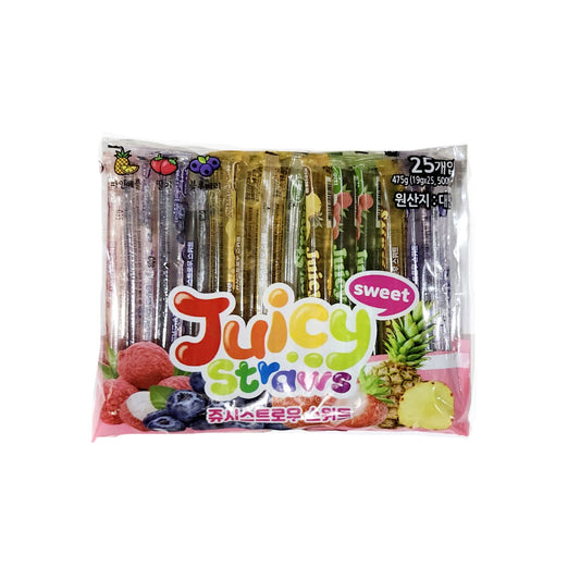 10084 쥬시스트로우 젤리(리치+딸기+블루베리+파인애 12/475g JUICY STRAW JELLY(LEECHY+ STRAWBERRY+ BLUEBERRY)