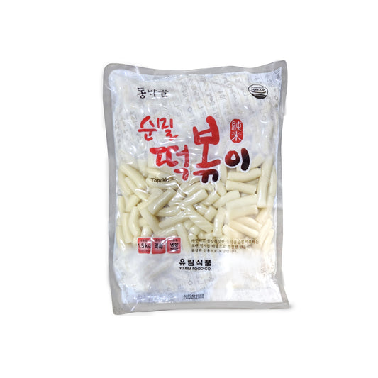 Tteokbokki Wheat Cake 10/1.5kg 순밀 떡볶이떡