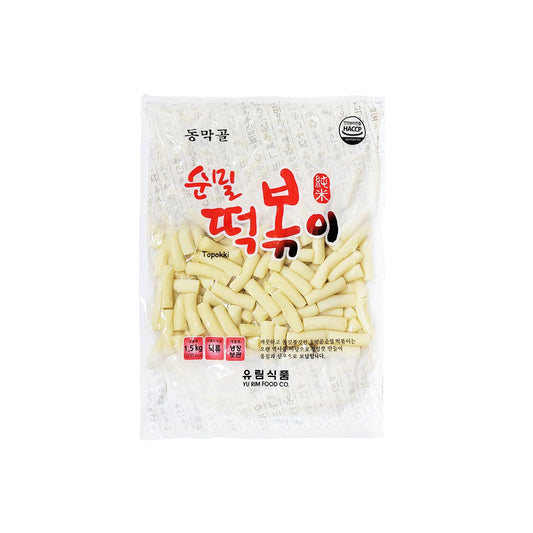 Tteokbokki Wheat Cake 10/1.5kg 순밀 떡볶이떡