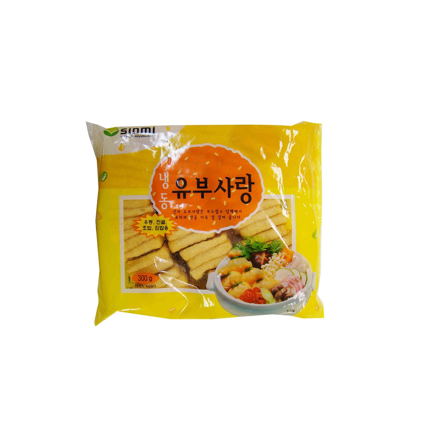 Fzn Fried Bean Curd 10/300g 햇살콩 유부(유부사랑) (우동 김밥 전골용)