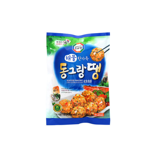 Fzn S/F Pancake (Donggrang Ddaeng)-S/F 20/453g 동그랑땡(해물)