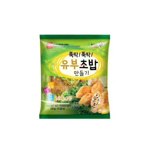 Fzn Fried Bean Curd 15/(14*2)320g 뚝딱뚝딱 유부초밥 만들기(소스 참깨)