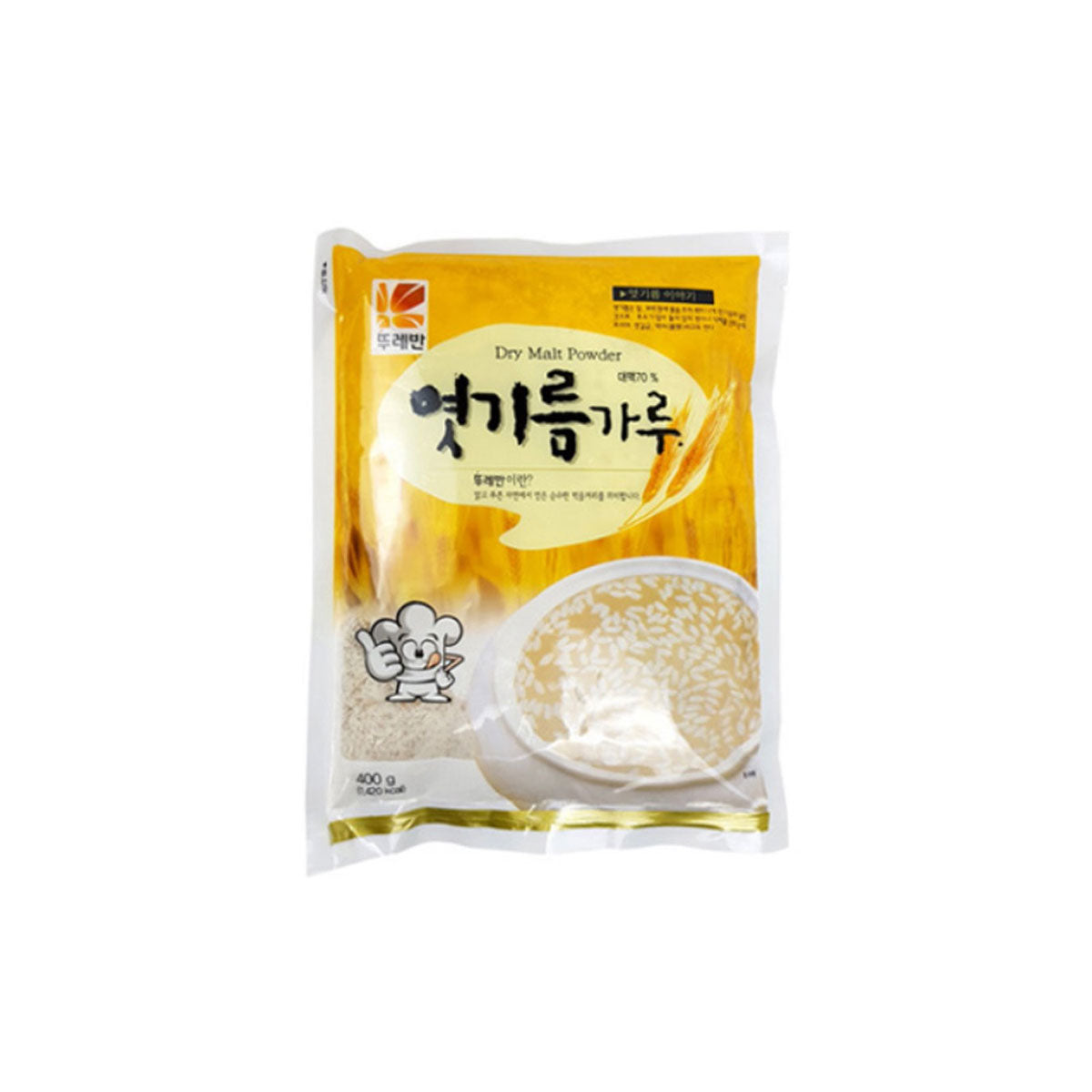 Malt Flour(coarse) 20/400g 엿기름 가루(뚜레반)