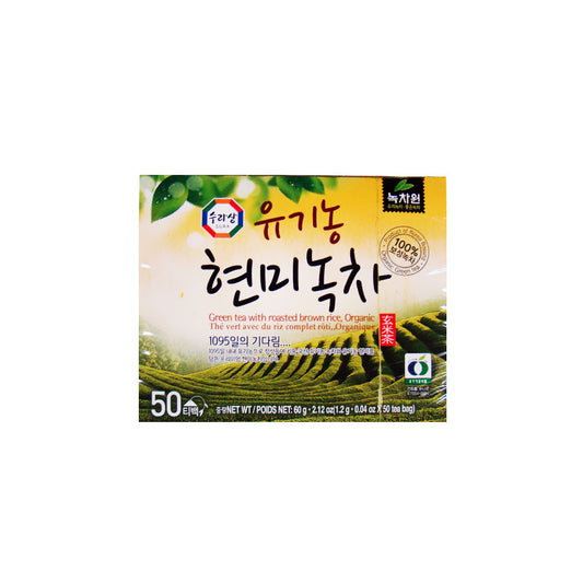 Organic Brown Rice Green Tea  30/50/1.2g 유기농 현미녹차