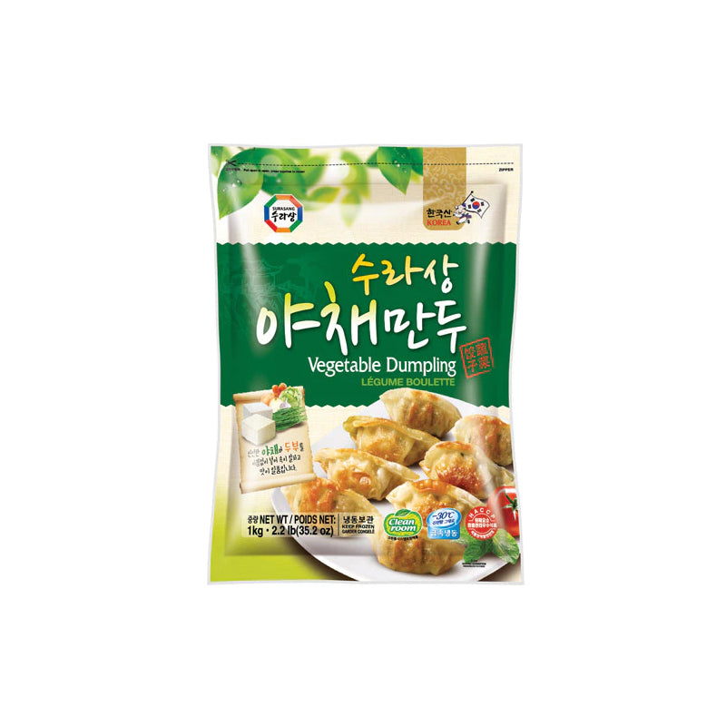 Fzn Vegetable Dumpling 10/1Kg 수라상 야채 만두