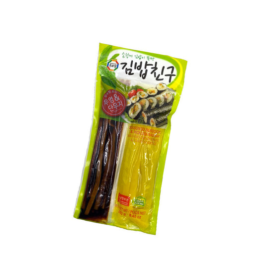 Seasoned Burdock & Radish 30/240g 우엉과 단무지(김밥친구)