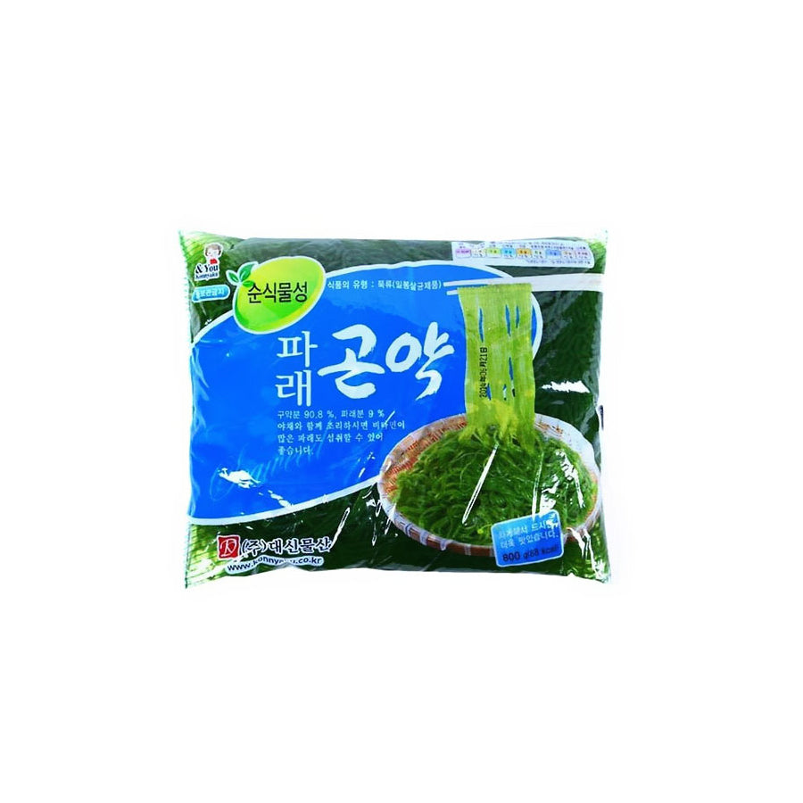 Seaweed Konjac Noodle(Parea) 10/800g 파래곤약 PANASIAFOOD WHOLESALE