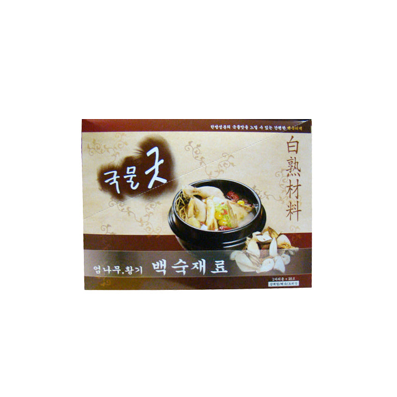 Tea Bag For Chicken Boild W/ Rice 3/20/18g 국물 백숙재료용 티백(엄나무)