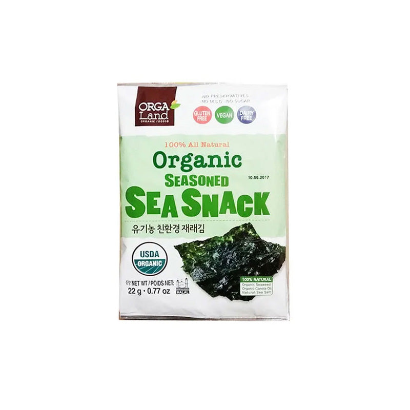 Organic Snack Laver(whole) 10/3/22g(5s) 유기농 스낵김 (전장)