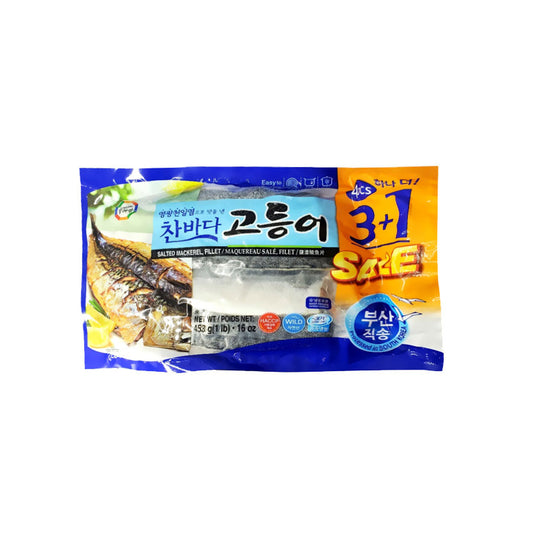 Fzn  Chanbada(Salted Mackerel) 24/453g 찬바다(고등어 3+1)