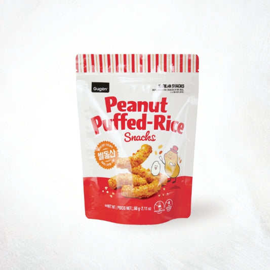 24884 : 쌀동산 : 20/60g : PEANUT-TOPPED PUFFED RICE CRACKERS