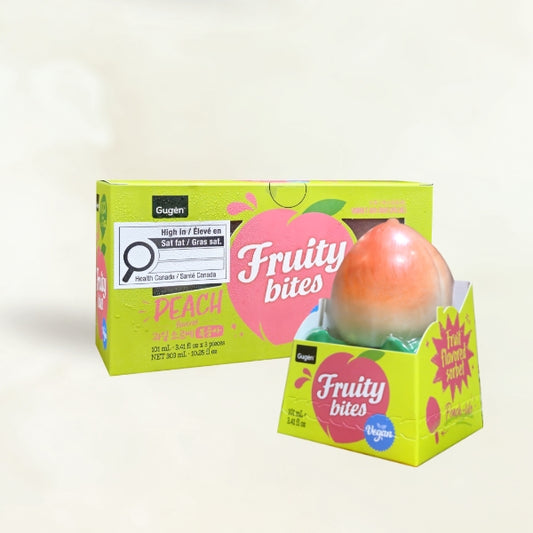 25295 : 구겐 과일소르베 (복숭아) : 8/3/101ml : FZN FRUIT FLAVORED SORBET (PEACH)