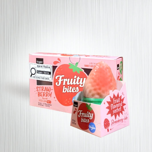 25298 : 구겐 과일소르베 (딸기) : 8/3/101ml : FZN FRUIT FLAVORED SORBET (STRAWBERRY)