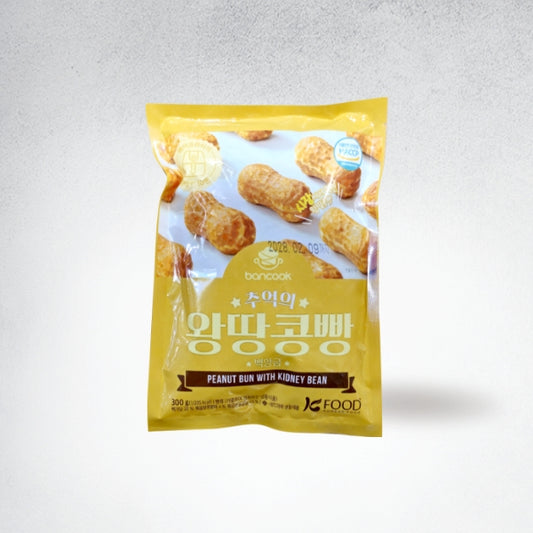 25320 : 추억의 왕땅콩빵 (반쿡) : 30/300g : FZN BAKED SWEET BUNS (PEANUT)