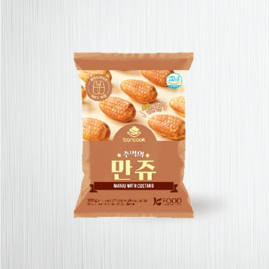 25321 : 추억의 만쥬 (반쿡) : 30/300g : FZN BAKED SWEET MANJU(CUSTARD)